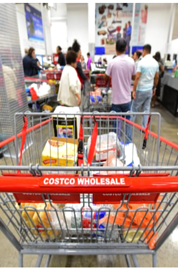 alt="While In Line I learn why a women in Costco was frustrated with her husband the introvert."