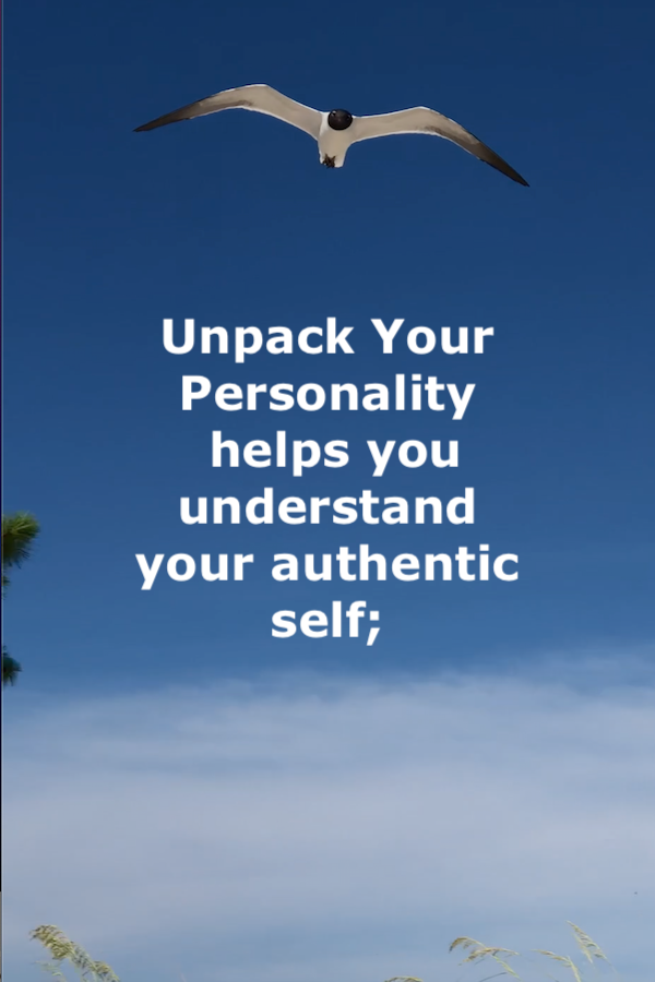 alt= "a quote about unpack your personality."