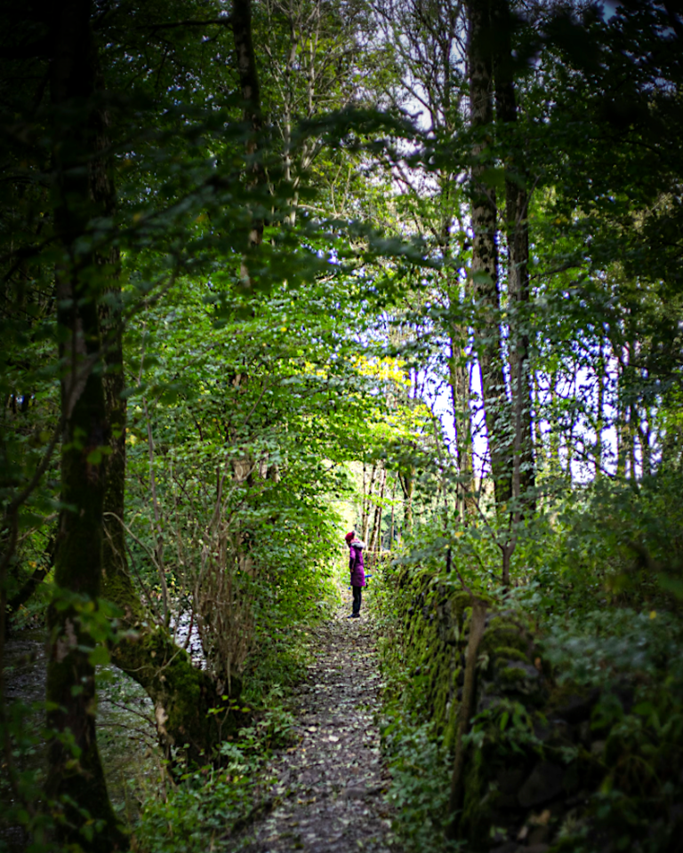 alt="Women on a walk soul focused."