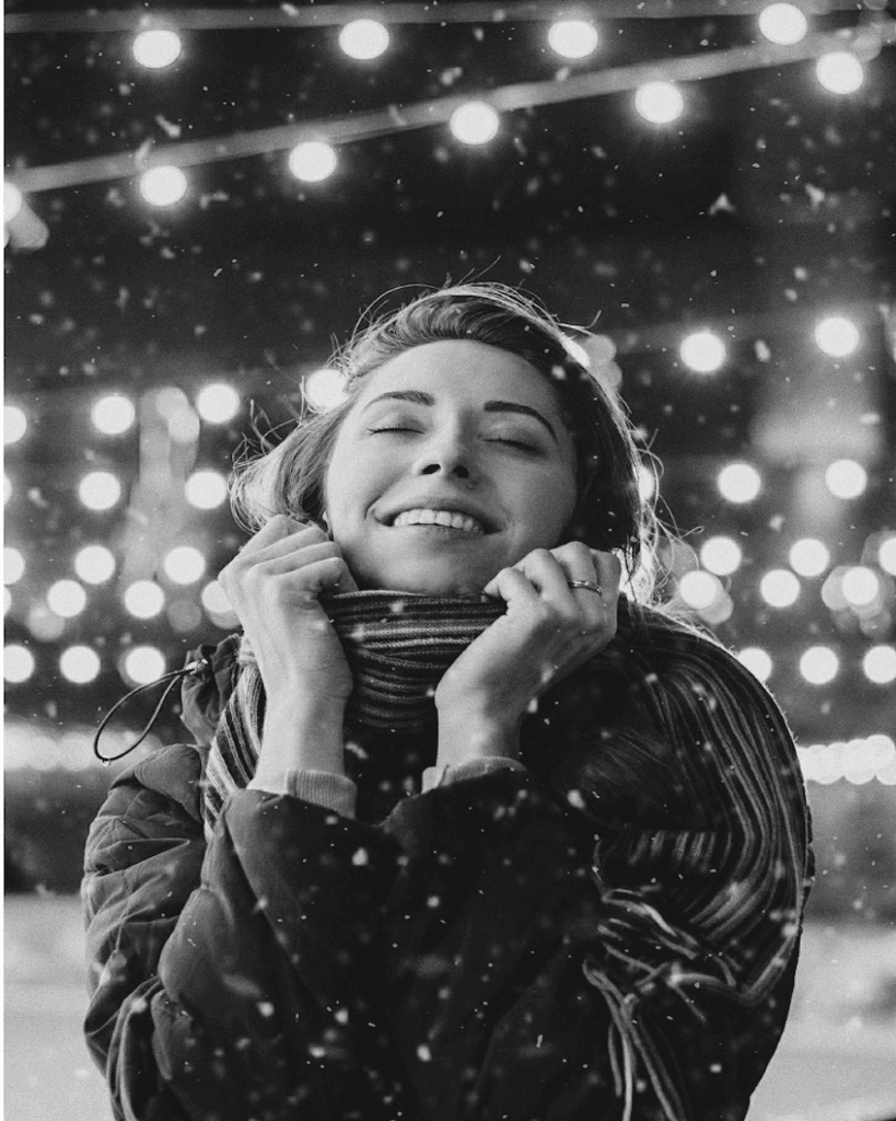 alt=" A women celebrating her personality type"