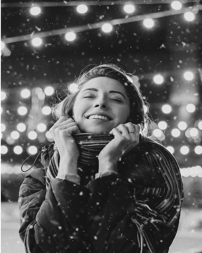 alt=" A women celebrating her personality type"