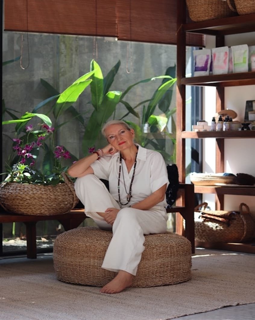 alt=Lisa Van Roede Owner Lan Sabi.