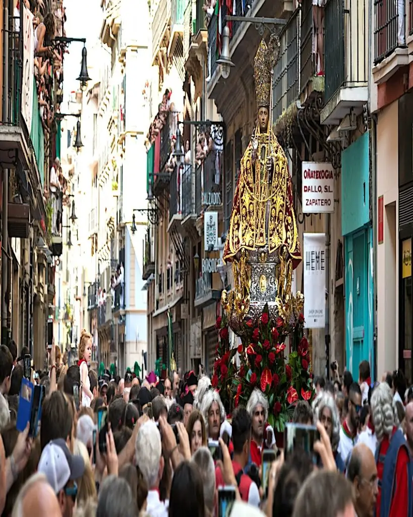 alt= "Pictured a travel trend for the fiesta of Pamplona in Spain."